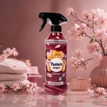 اسپری خوشبو کننده یوموش مدل Sakura رایحه گیلاس حجم ۴۵۰ میل