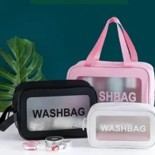 کیف آرایشی و بهداشتی واش بگ washbag  اورجینال ضدآب(سایز کوچک)