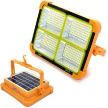 پروژوکتور شارژي خورشیدی LED با چهار حالت نور دهی