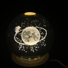 گوی کریستالی با طرح دختر