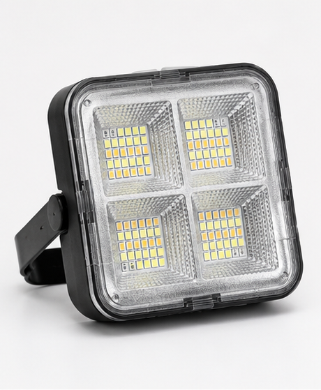پروژوکتور شارژي خورشیدی 1200 وات LED با چهار حالت نور دهی پروژوکتور شارژي خورشیدی 1200 وات LED با چهار حالت نور دهی